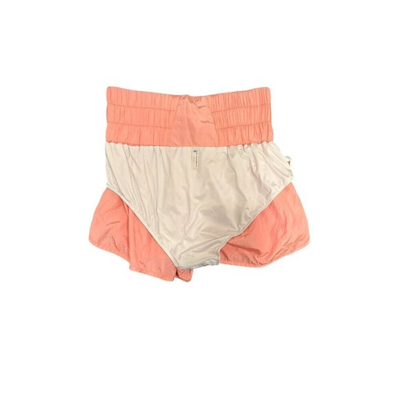 Free People Movement Womens Coral pink High-Waisted Shorts Built-In size medium - Picture 5 of 5